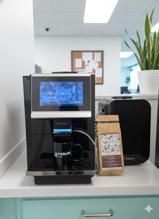 Máquina de espresso Vitro Mediana para oficinas medianas de Luisa Coffee